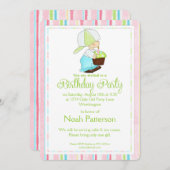 Little Boy Birthday Party Invite Country Boy d1 Einladung (Vorne/Hinten)