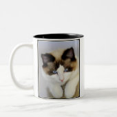 Little Boy-Blau Zweifarbige Tasse (Links)