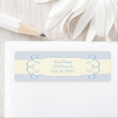 Little Boy Blue Babydusche, Adressetiketten (Insitu)