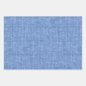 Little Boy Blue Leinen Geschenkpapier Set (Vorderseite 3)