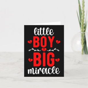 Little Boy Chd Warrior angeborene Herzerkrankung Karte