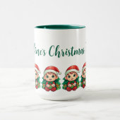 Little Boy Elf Xmas Magie angepasst Tasse (Zentrum)
