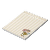 Little Boy Fairy Personalisiert Notepad Notizblock (Rotiert)