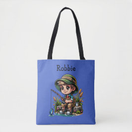 Little Boy Fishing Personalisiert Tasche