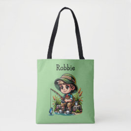 Little Boy Fishing Personalisiert Tasche