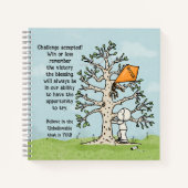 Little Boy Lost Kite Notizblock (Vorderseite)