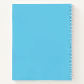 Little Boy Pirate mit Schatz und Papagei Notizblock (Rückseite)