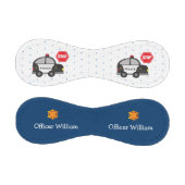 Little Boy Police Officer and Car Baseball (Paneele)