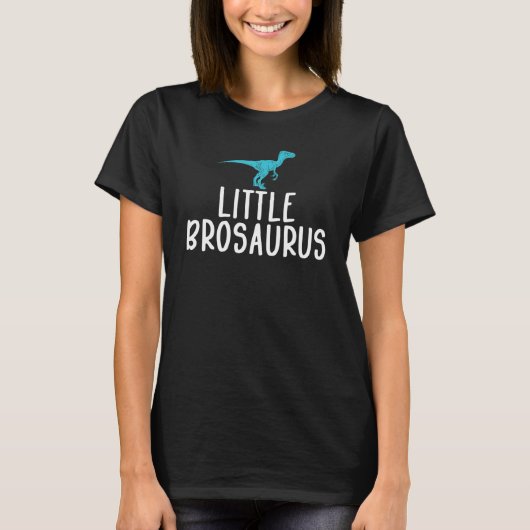 Little Brosaurus Dinosaur Little Brother T-Shirt (Vorderseite)