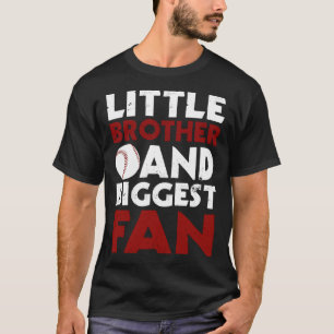 Little Brother and Größte Fan Baseball Match T-Shirt