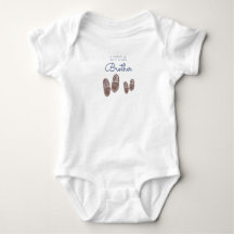 Little Brother Announcement Matching Sibling Shoe