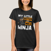 Little Brother Baby Bro Lil Kid Younger Sibling Ni T-Shirt (Vorderseite)