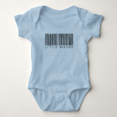 Little Brother Barcode Baby Strampler (Vorderseite)