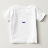 Little Brother Big Brother Baby T-shirt (Rückseite)