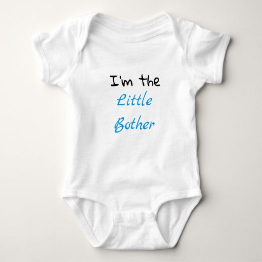 Little Brother Bodysuit Baby Strampler (Vorderseite)