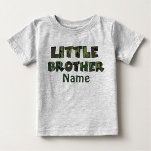Little Brother Camouflage Personalisiertes Shirt