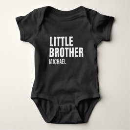 Little Brother Custom Baby Bodysuit Baby Strampler
