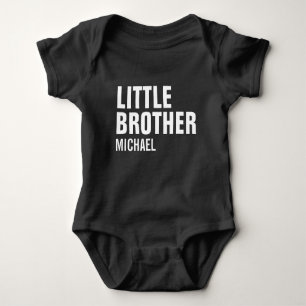 Little Brother Custom Baby Bodysuit Baby Strampler