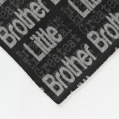 Little Brother Extraordinaire Fleecedecke (Ecke)