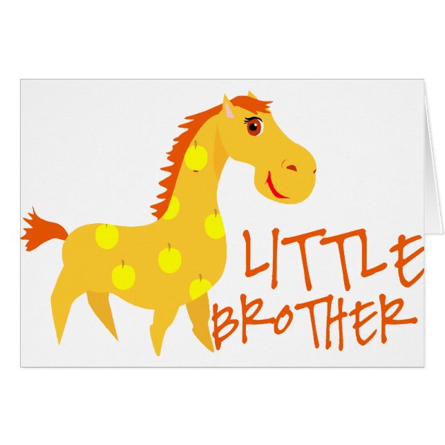 Little Brother Giraffe (Vorderseite (Horizontal))