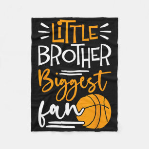 Little Brother Größter Fan Bysketbyll Fleecedecke