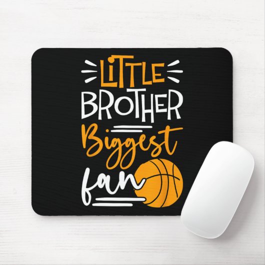 Little Brother Größter Fan Bysketbyll Mousepad (Mit Mouse)