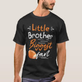 Little Brother Größter Fan Proud Cousin Crew Footb T-Shirt (Vorderseite)