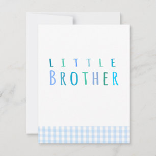 Little Brother in blau