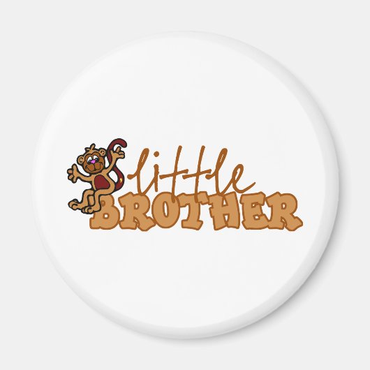 Little Brother Monkey Magnet (Vorne)