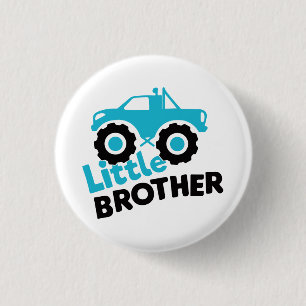 Little Brother Monster Truck Button