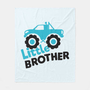 Little Brother Monster Truck Fleecedecke