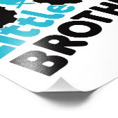 Little Brother Monster Truck Fotodruck (Ecke)