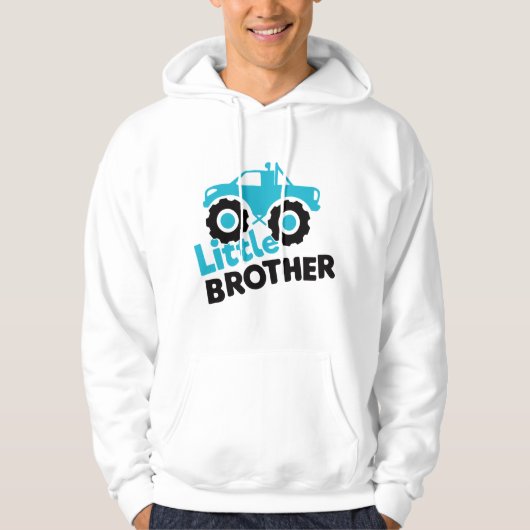 Little Brother Monster Truck Hoodie (Vorderseite)