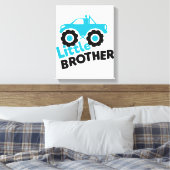 Little Brother Monster Truck Leinwanddruck (Insitu (Schlafzimmer))