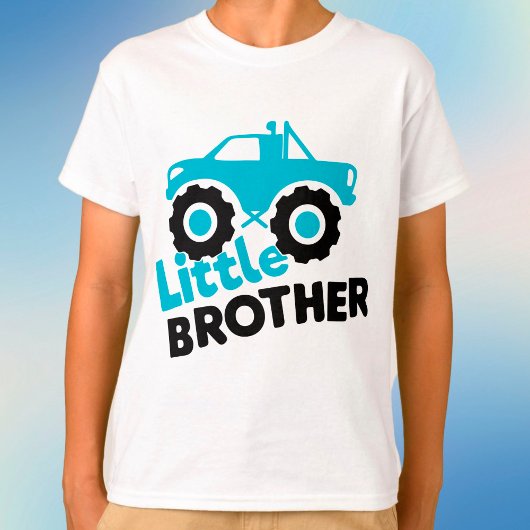 Little Brother Monster Truck T-Shirt