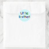 Little Brother Primary Colors Tshirts and Gifts Runder Aufkleber (Tasche)