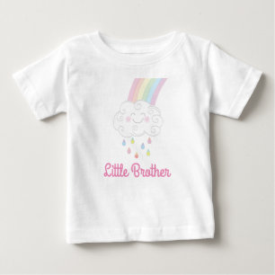 Little Brother Rainbow Baby T-shirt