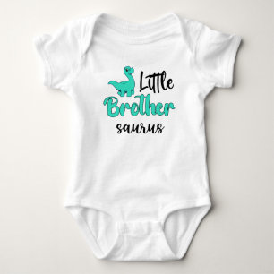 Little Brother Saurus, Little Brother Dinosaur Bab Baby Strampler