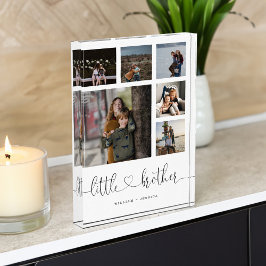 Little Brother Script Brother Gift Foto Collage