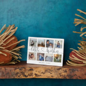 Little Brother Script Brothers Gift Foto Collage Fotoplatte (Seite)