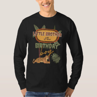 Little Brother The Birthday Boy Safari Thema Match T-Shirt