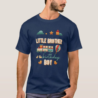 Little Brother The Birthday Boy Train Thema Matchi T-Shirt