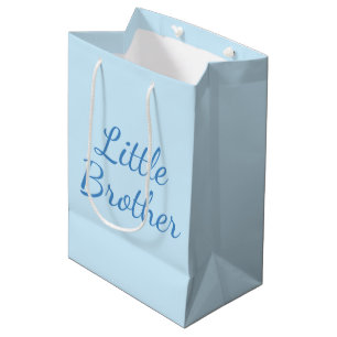 Little Brother Typografy Modren Text Mittlere Geschenktüte