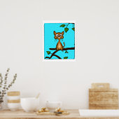 Little Brown Cat Poster (Küche)