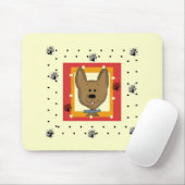 Little Brown Doggie Tshirts und Geschenke Mousepad (Mit Mouse)
