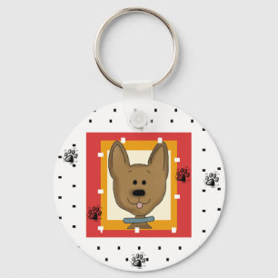 Little Brown Doggie Tshirts und Geschenke Schlüsselanhänger