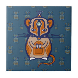 Little Brown Mouse Fliese