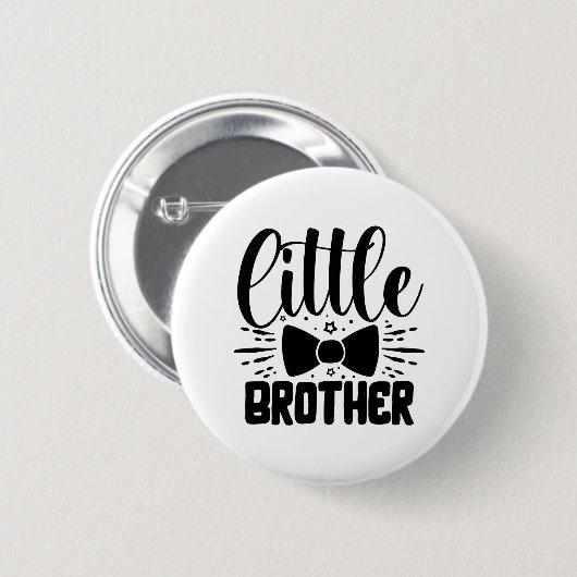 Little Bruders Big Bruder, coole Briten Button (Vorne & Hinten)