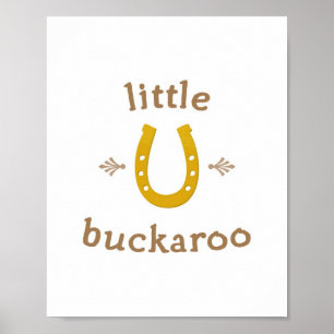 Little Buckaroo Wandkunst Druck 8x10 Poster
