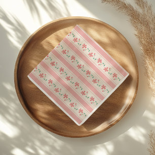 Little Bud Floral Hand Lettering Baby Dusche Serviette